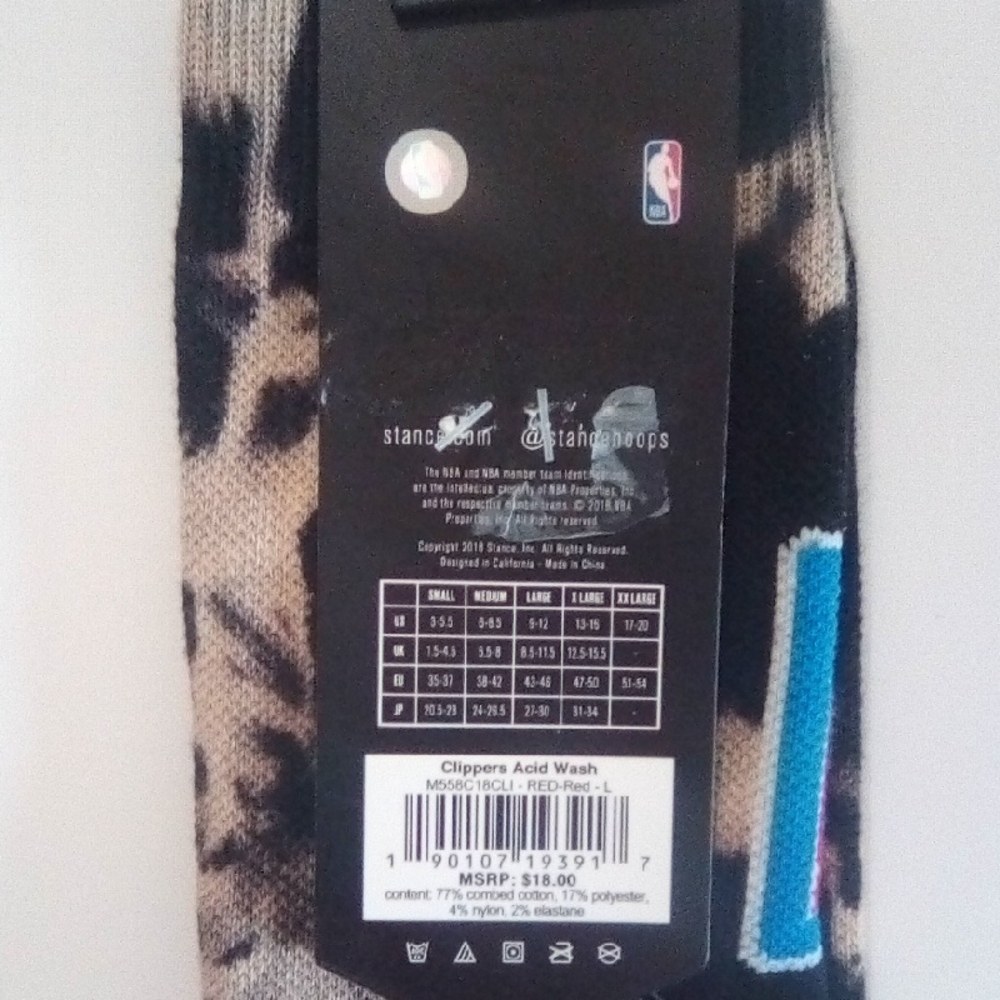 Stance Multicolor NBA Socks - Picture 3 of 3